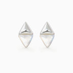 Lunar Diamond Studs
