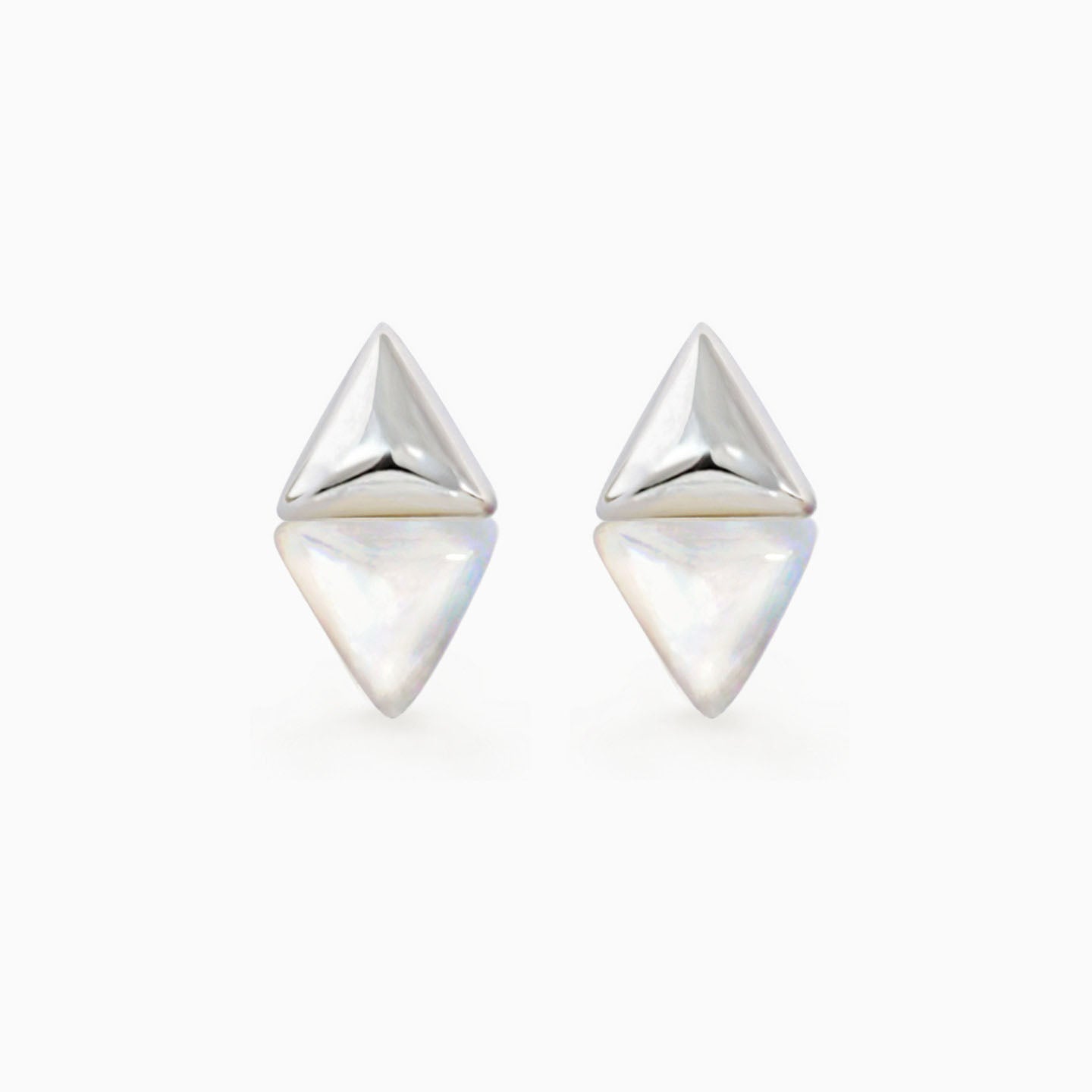 Lunar Diamond Studs