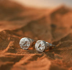 The Echo Letter Studs