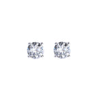 Silver Moissanite Stud Earrings LT1001