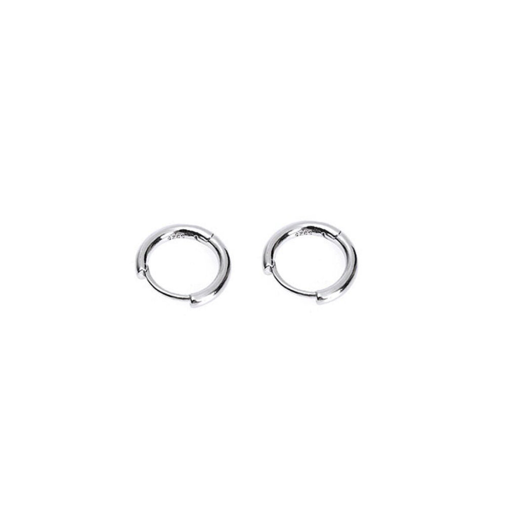 Sterling Silver Small Hoop Earrings LT1010