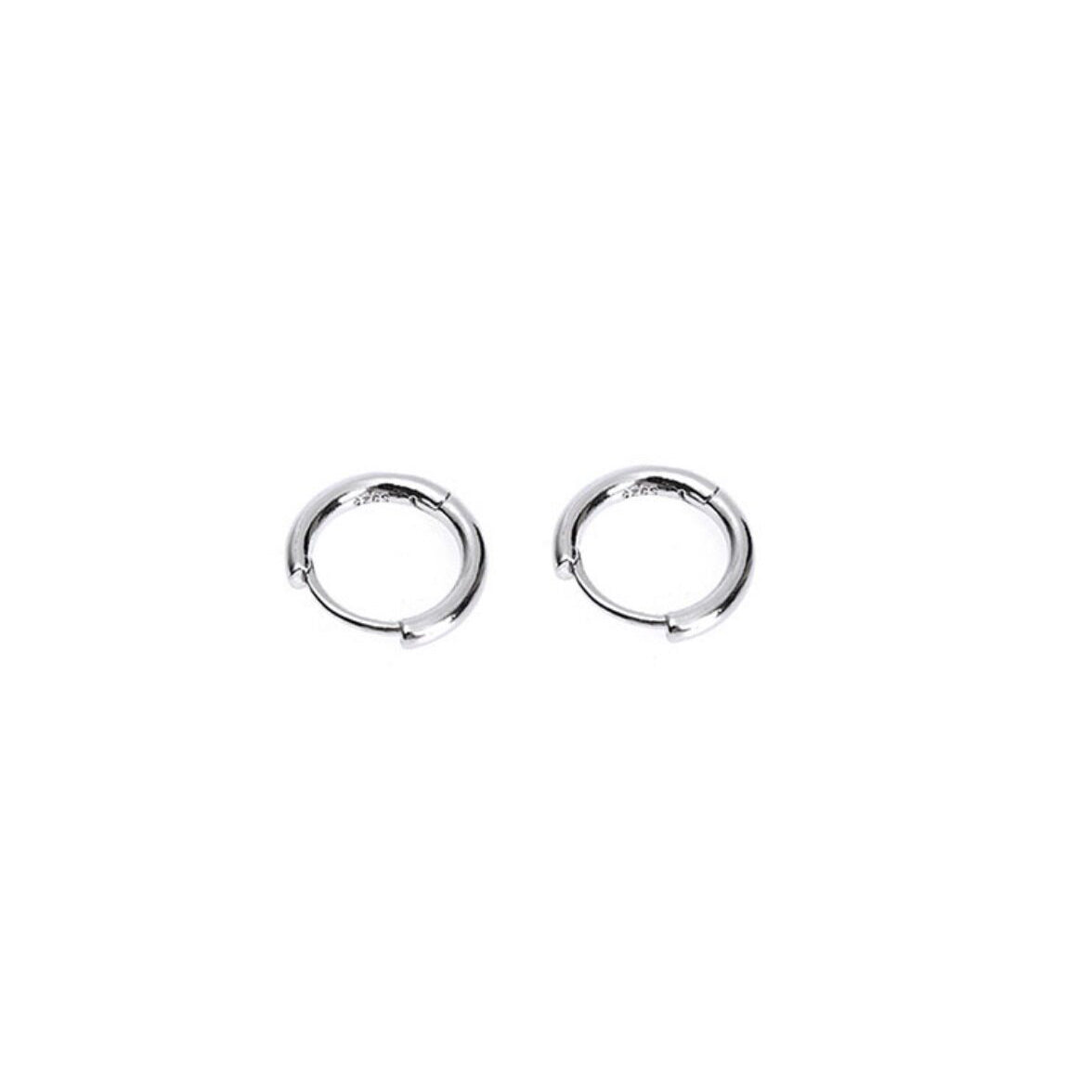 Sterling Silver Small Hoop Earrings LT1010