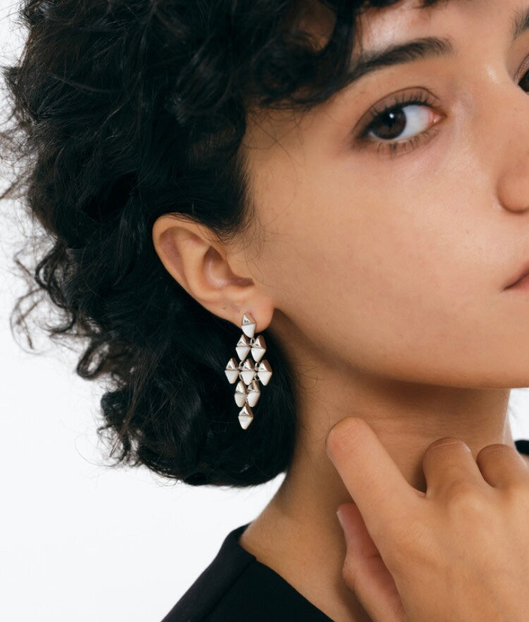 Sculpted Shell Studs