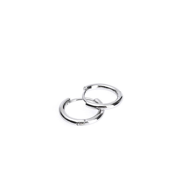 Sterling Silver Small Hoop Earrings LT1010