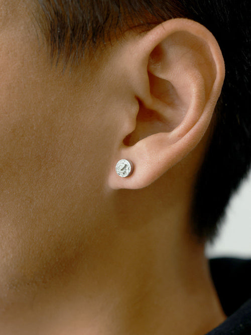 The Echo Letter Studs