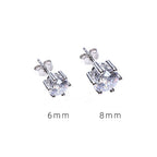 Hip-hop style zircon for ear cartilage and cochlea piercings stud earrings LT1006