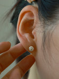 The Echo Letter Studs