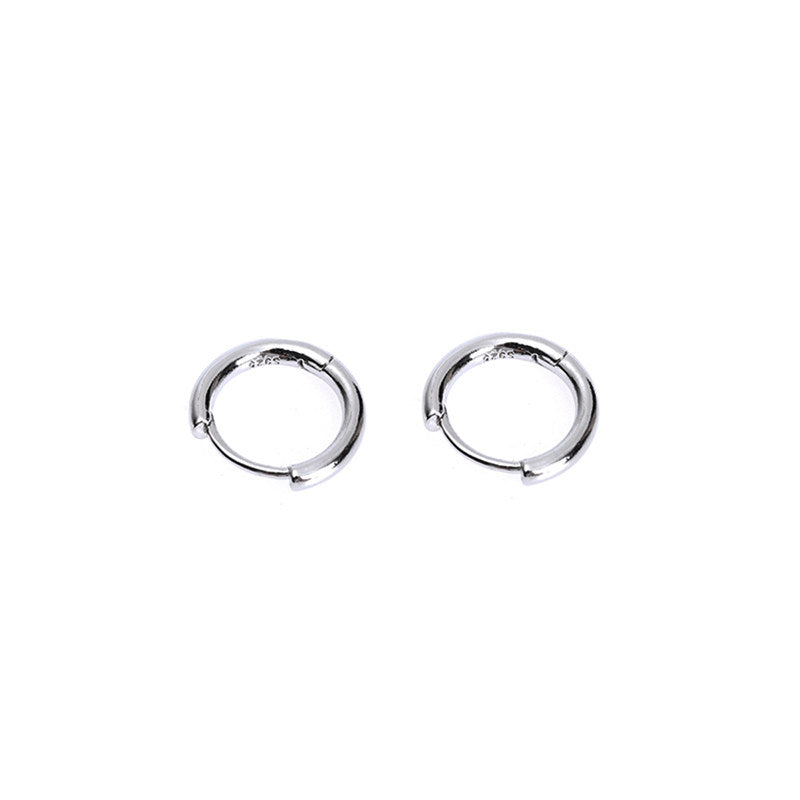 Sterling Silver Small Hoop Earrings LT1010