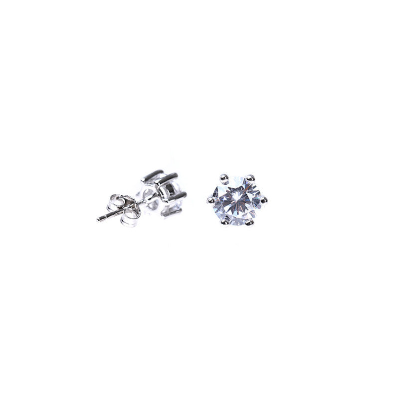 Hip-hop style zircon for ear cartilage and cochlea piercings stud earrings LT1006