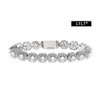 Full Diamond Sugar Cube Bracelet LT1004