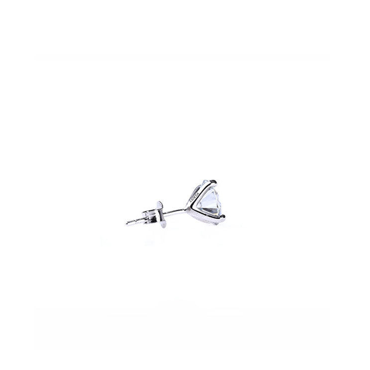 Silver Moissanite Stud Earrings LT1001