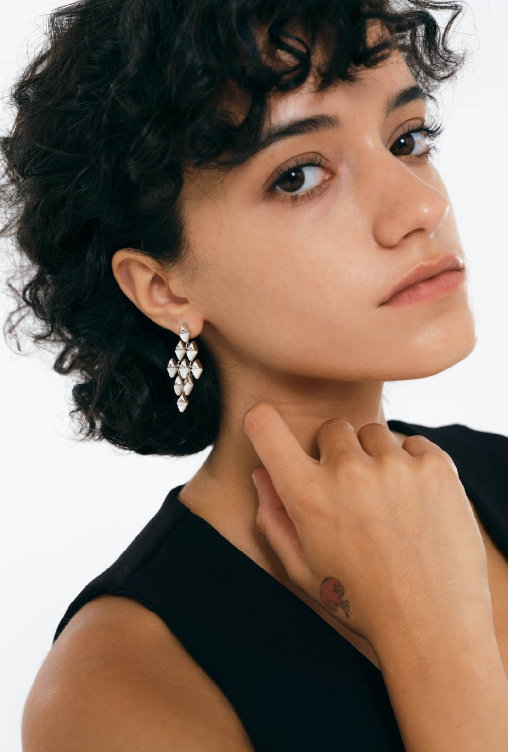Sculpted Shell Studs