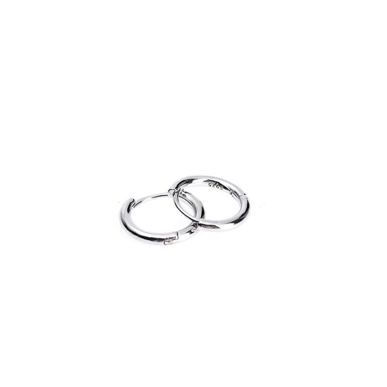 Sterling Silver Small Hoop Earrings LT1010