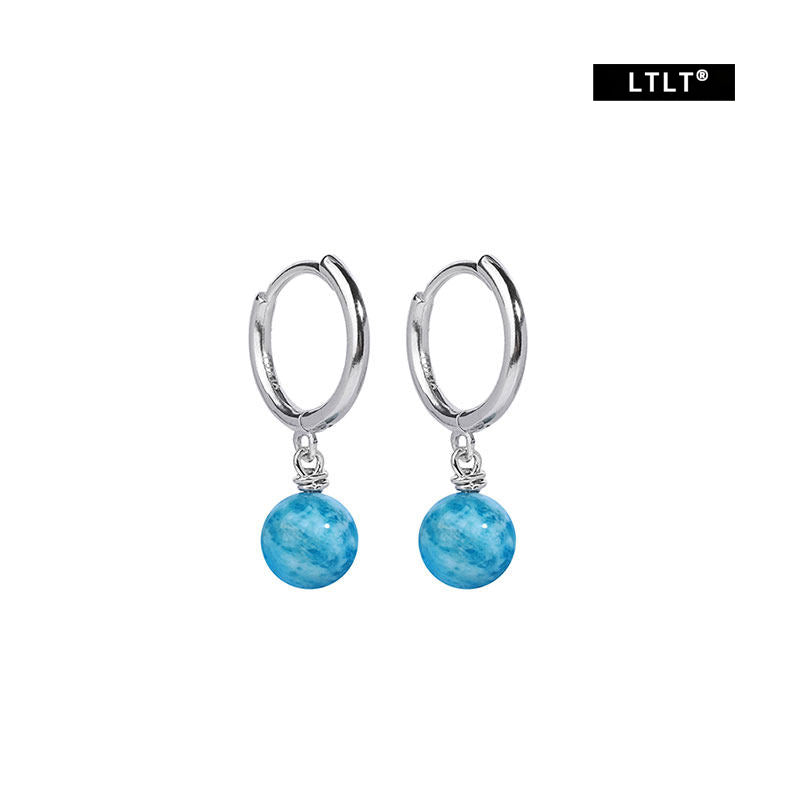 Blue Apatite Earrings LT1003