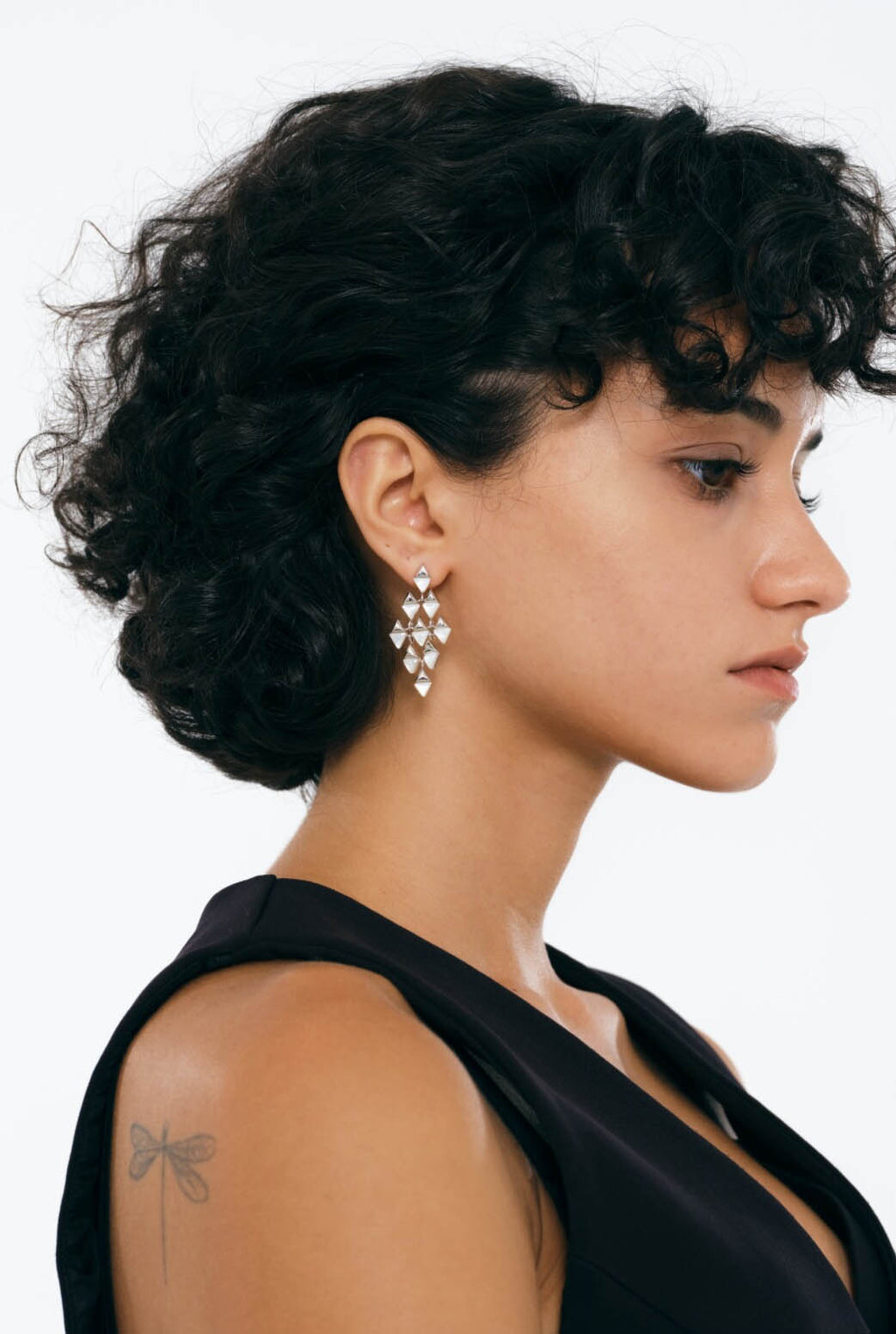 Sculpted Shell Studs