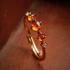 Temperament Gem Ring LT1013