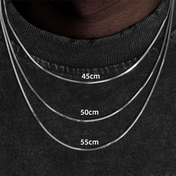 Fashion Unisex Snake Bone Necklace LT1002