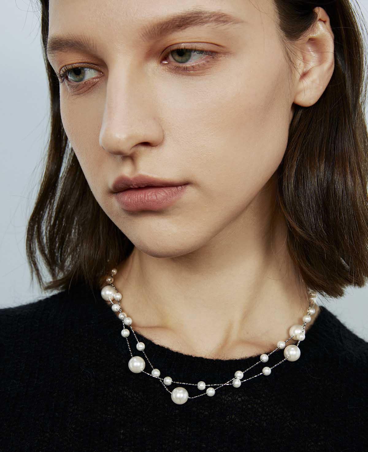 Starry Sky Pearl Necklace LT1011