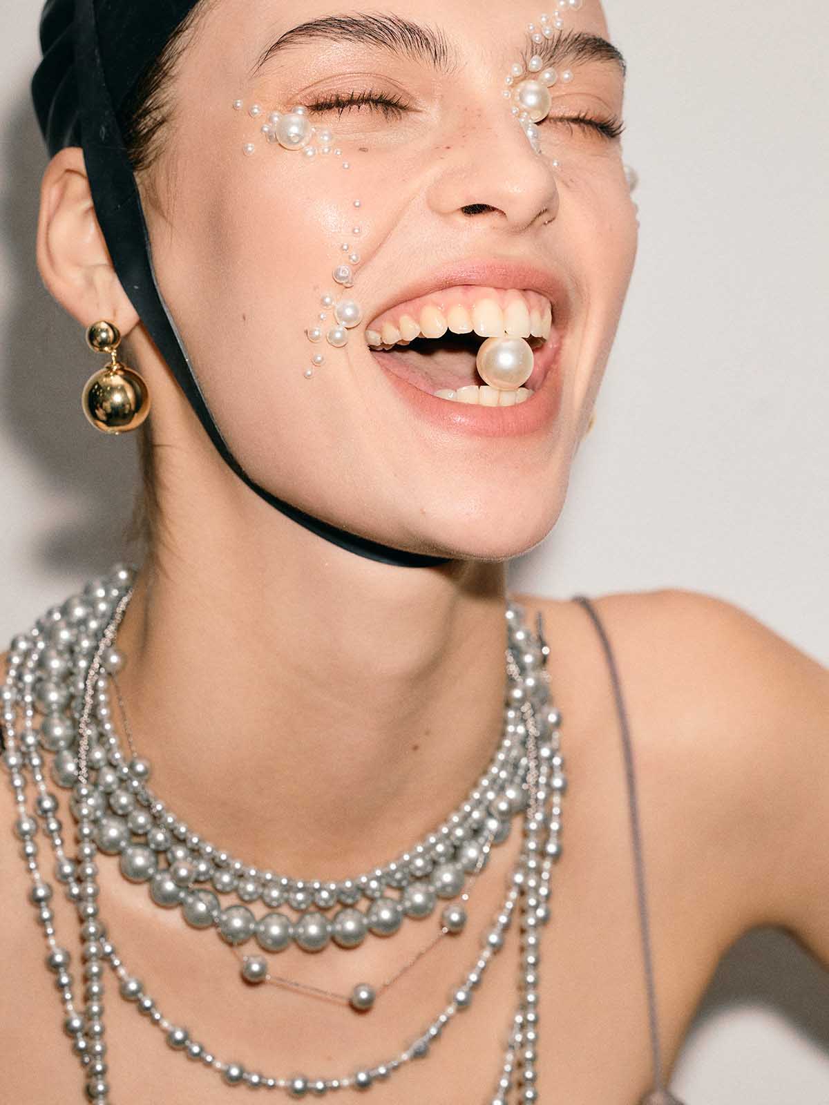 Starry Sky Pearl Necklace LT1011