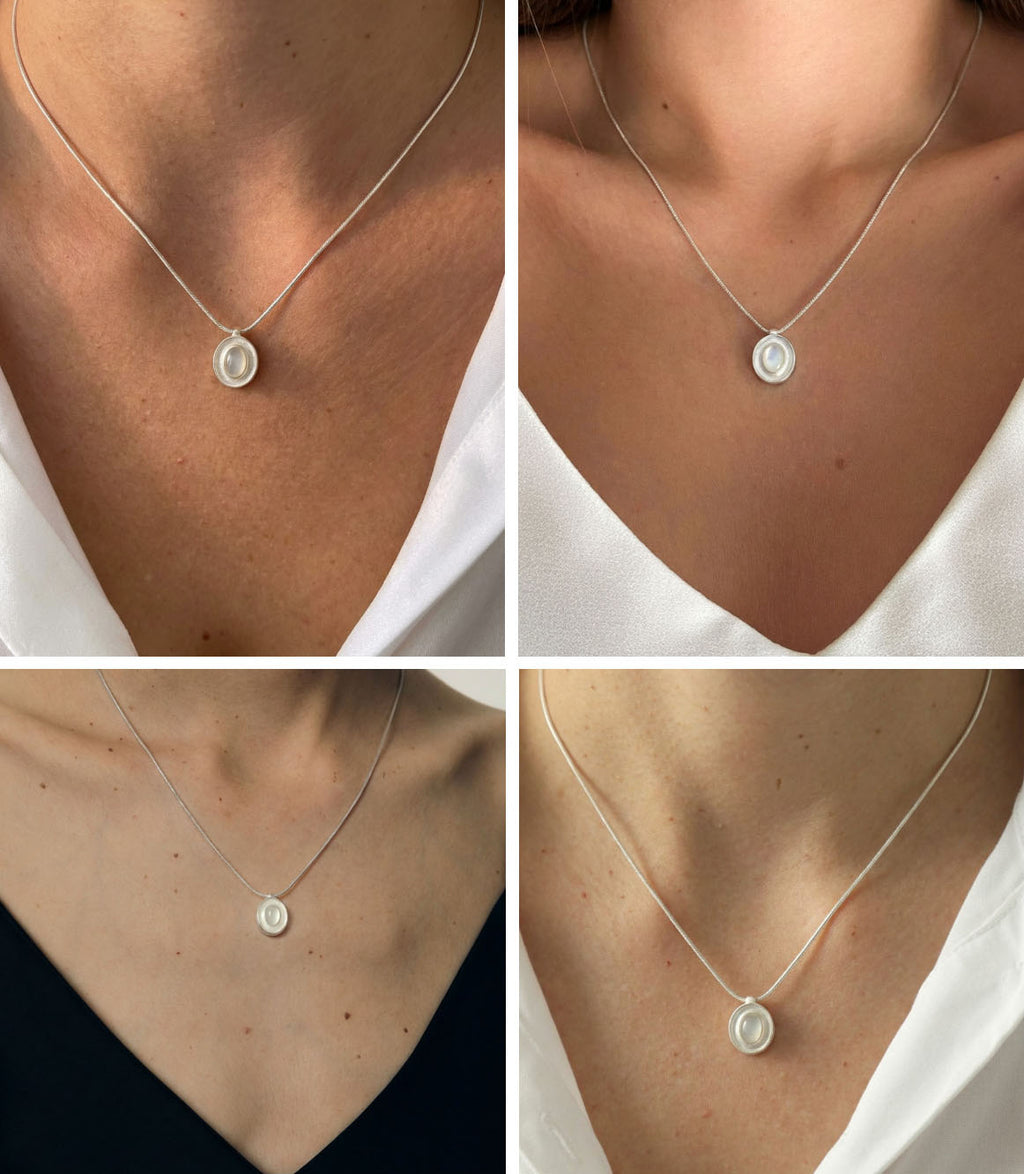 The Quiet Agate Pendant