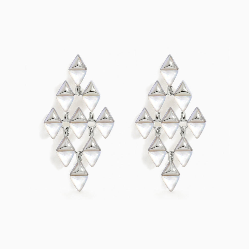 Sculpted Shell Studs