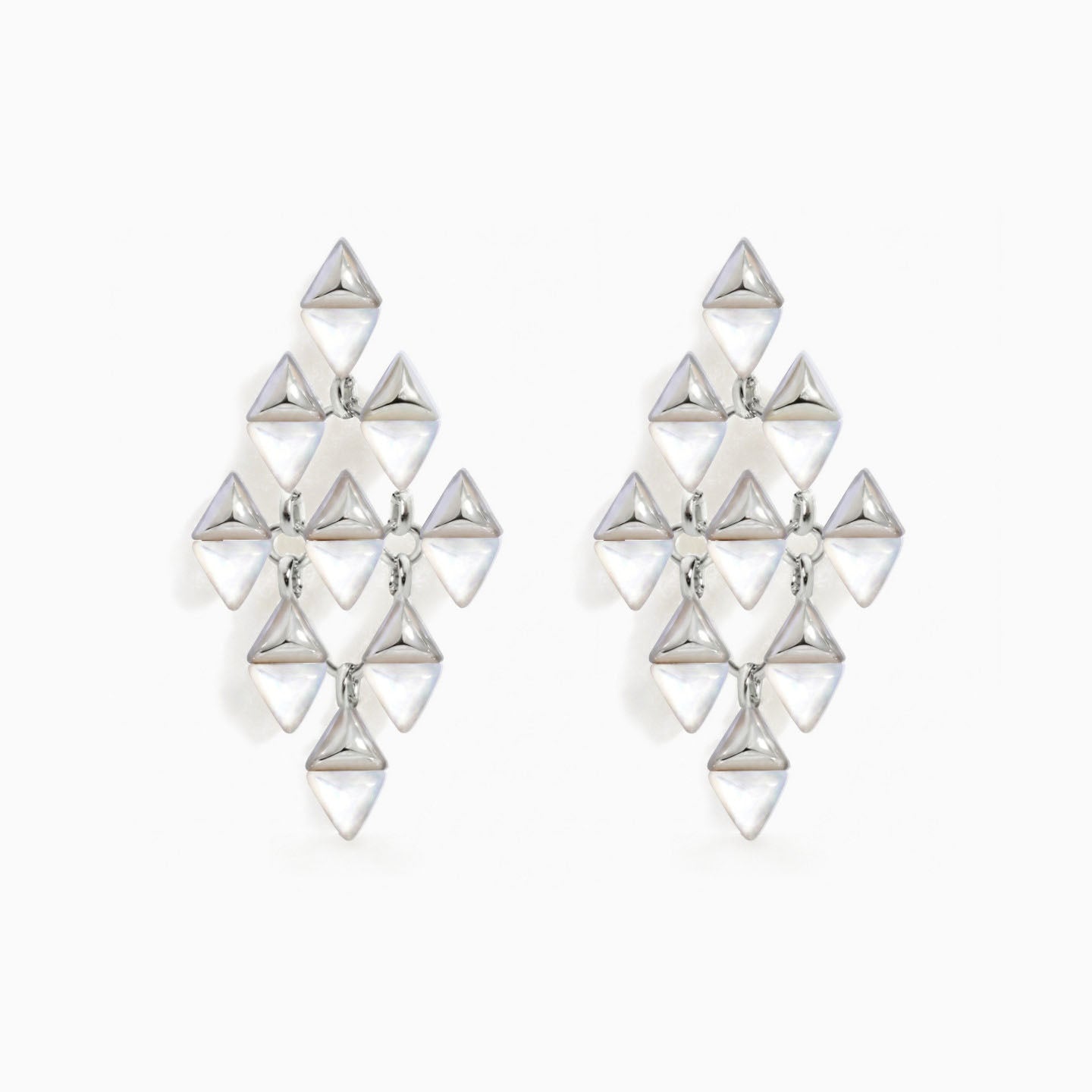 Sculpted Shell Studs